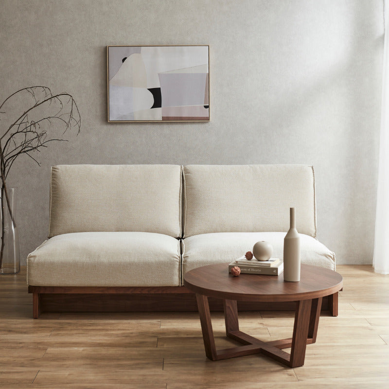 【FLAT】リビングテーブル【80cm】