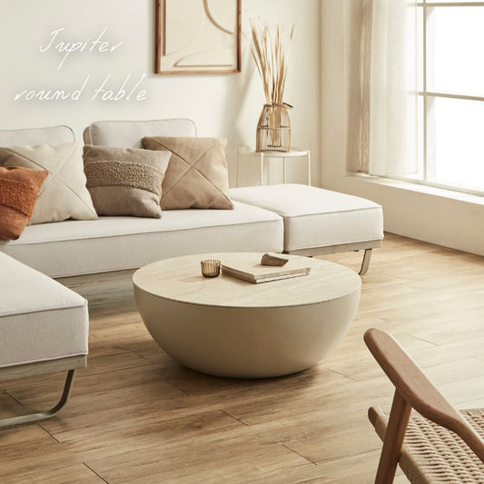 【JUPITER/SHADOW】セラミックラウンドテーブル【90cm】