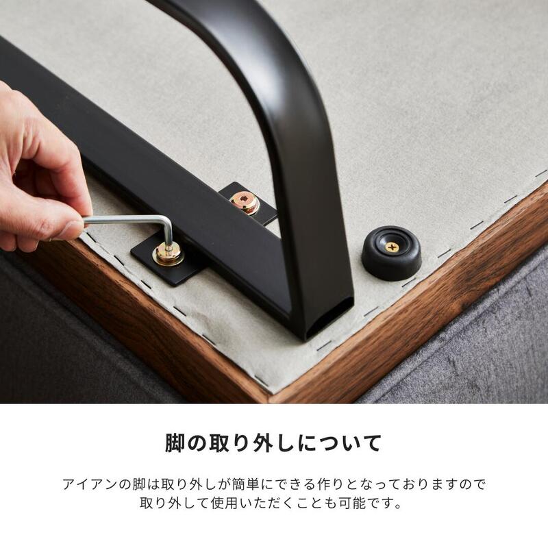 【 loaf 】ダイニングソファー【 アッシュグレー 】