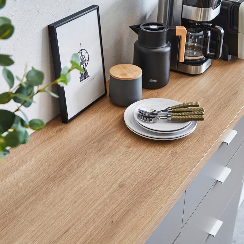 【taupe】キッチンカウンター【189cm・ダストタイプ】