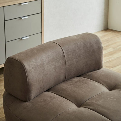 【latte】1Pラウンドソファ【2色】