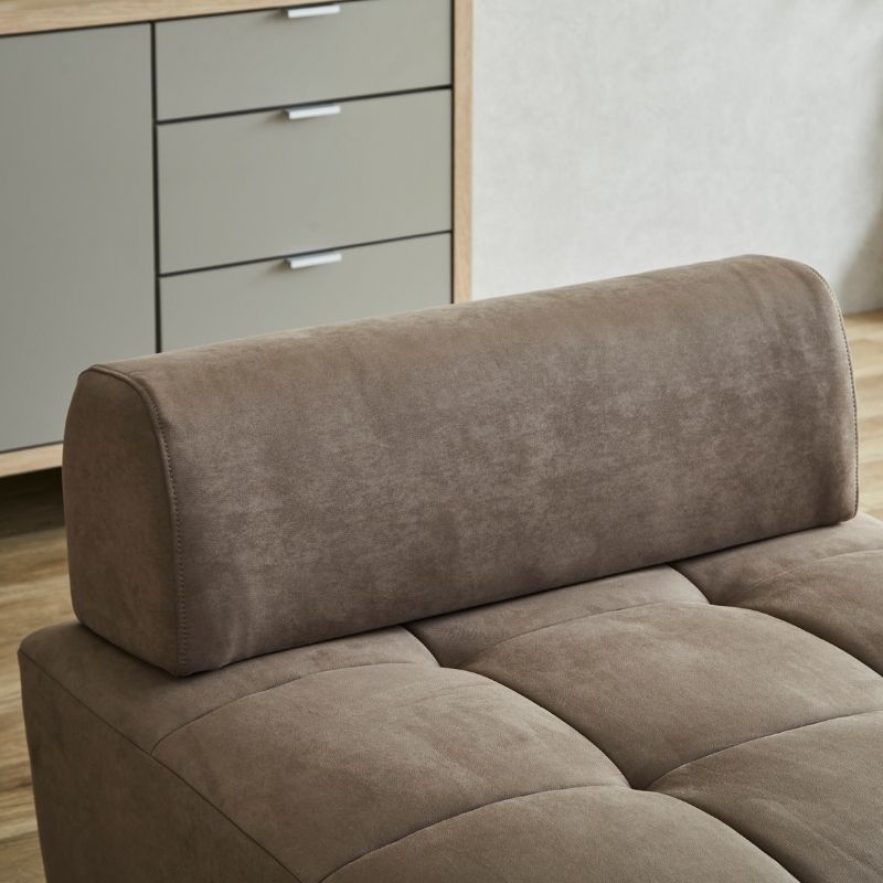 【latte】1Pスクエアソファ【2色】