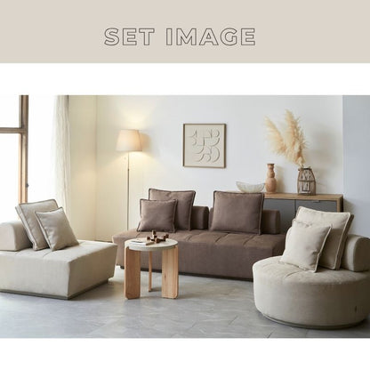 【latte】3Pソファ【2色】