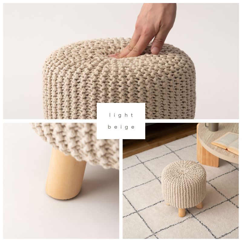 高さ30cm】ニットスツール【3色】 – 河口家具製作所オンラインショップ