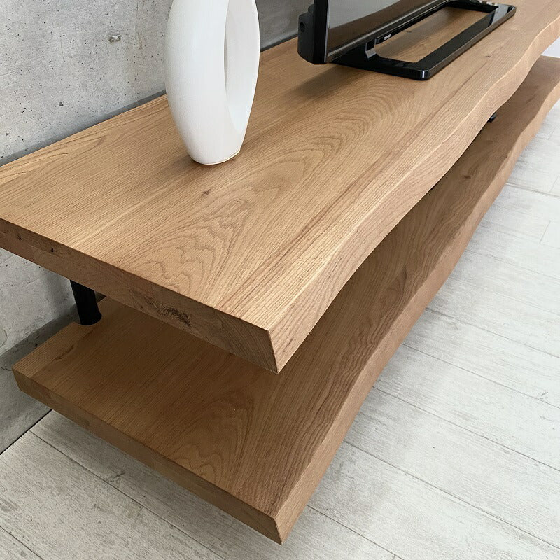 KTテレビボード150㎝ナチュラルのアップ画像